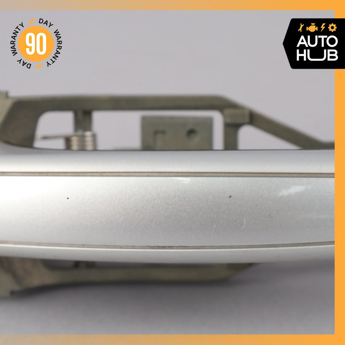 03-10 Porsche Cayenne 955 Front Left Driver Side Exterior Door Handle Silver OEM - photo 3