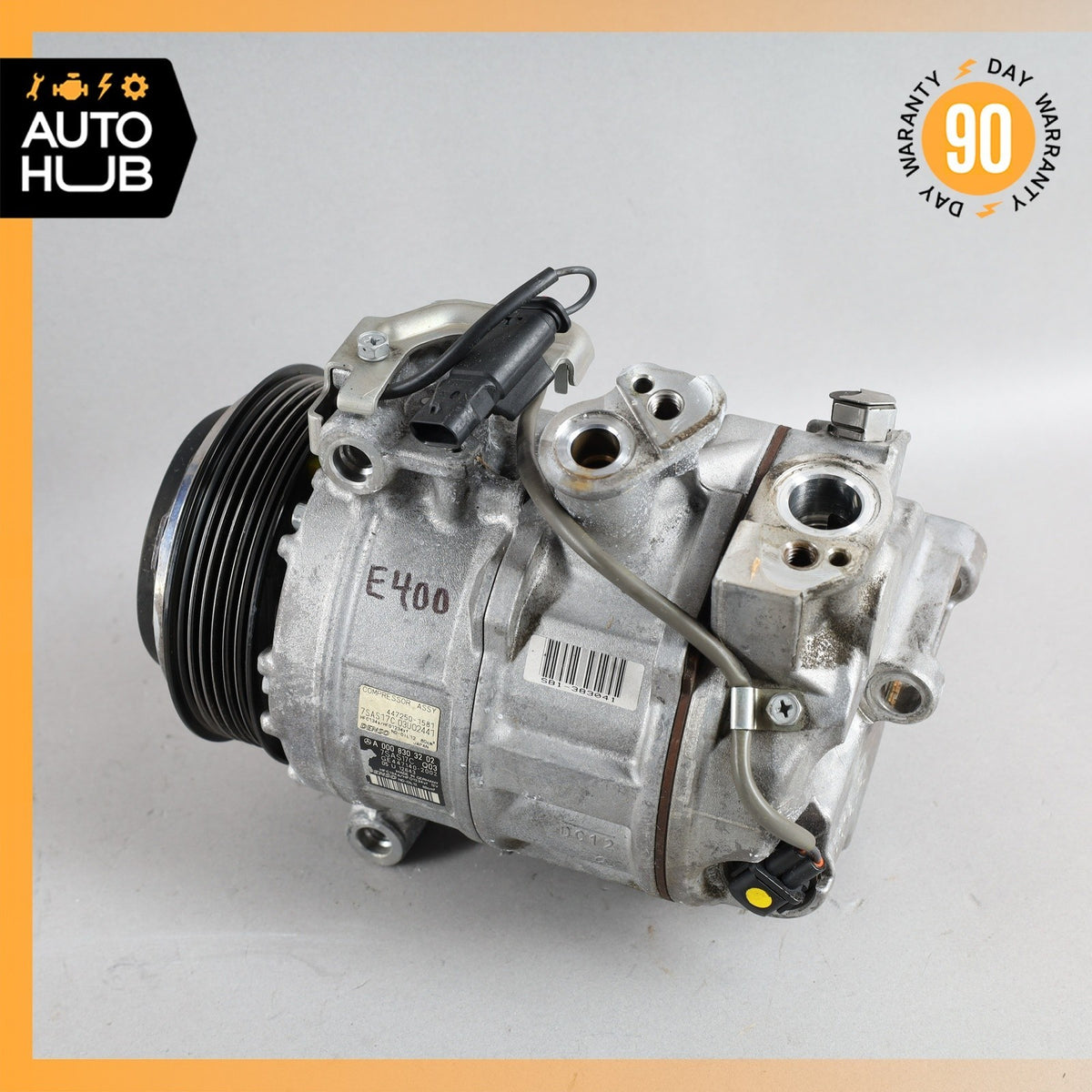 16-23 Mercedes W238 E400 C43 GLC43 E43 AMG A/C Air Conditioning Compressor OEM - photo 6