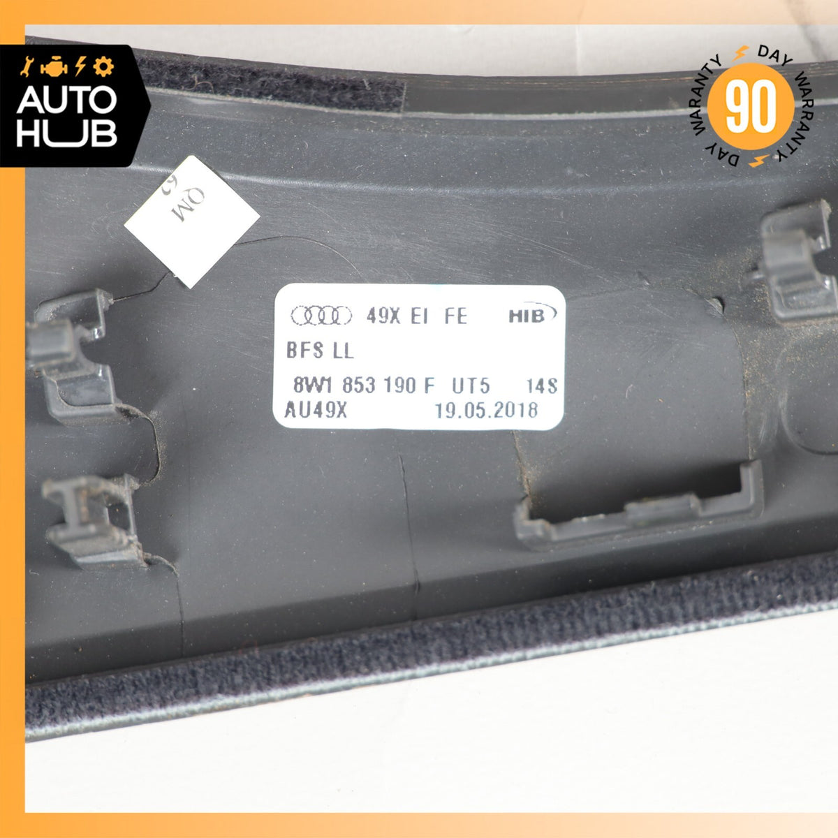 2018 Audi B9 A4 Right Side Dashboard Dash Board Cover Panel Wood OEM 56k - photo 21