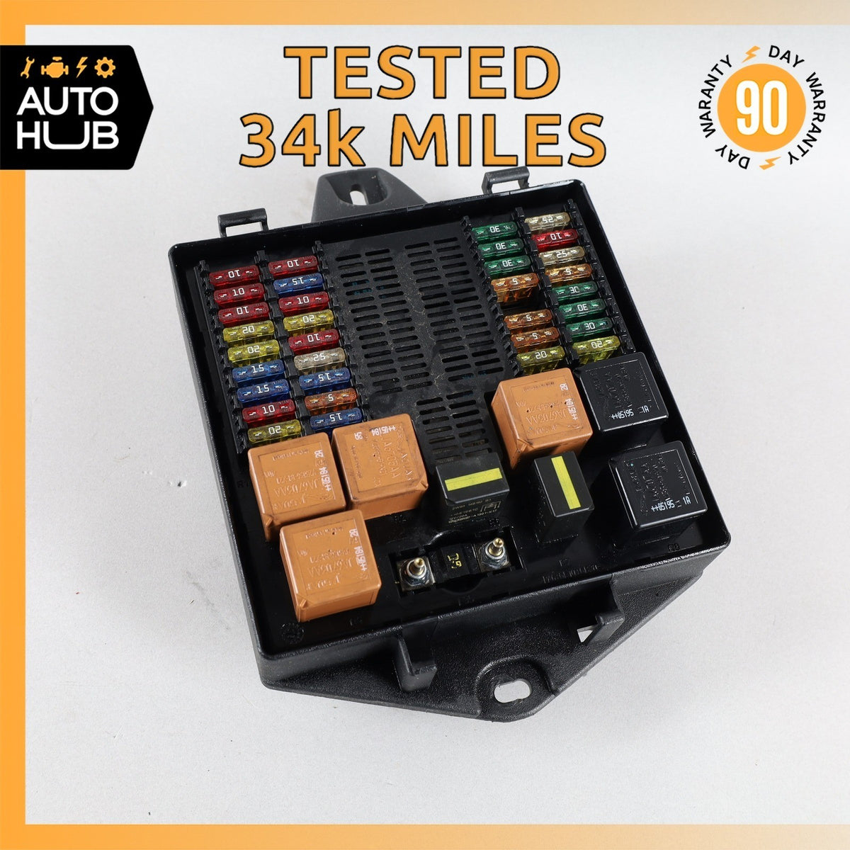 05-08 Aston Martin DB9 V8 Vantage Front Fuse Box Relay Junction OEM 34k - photo 1