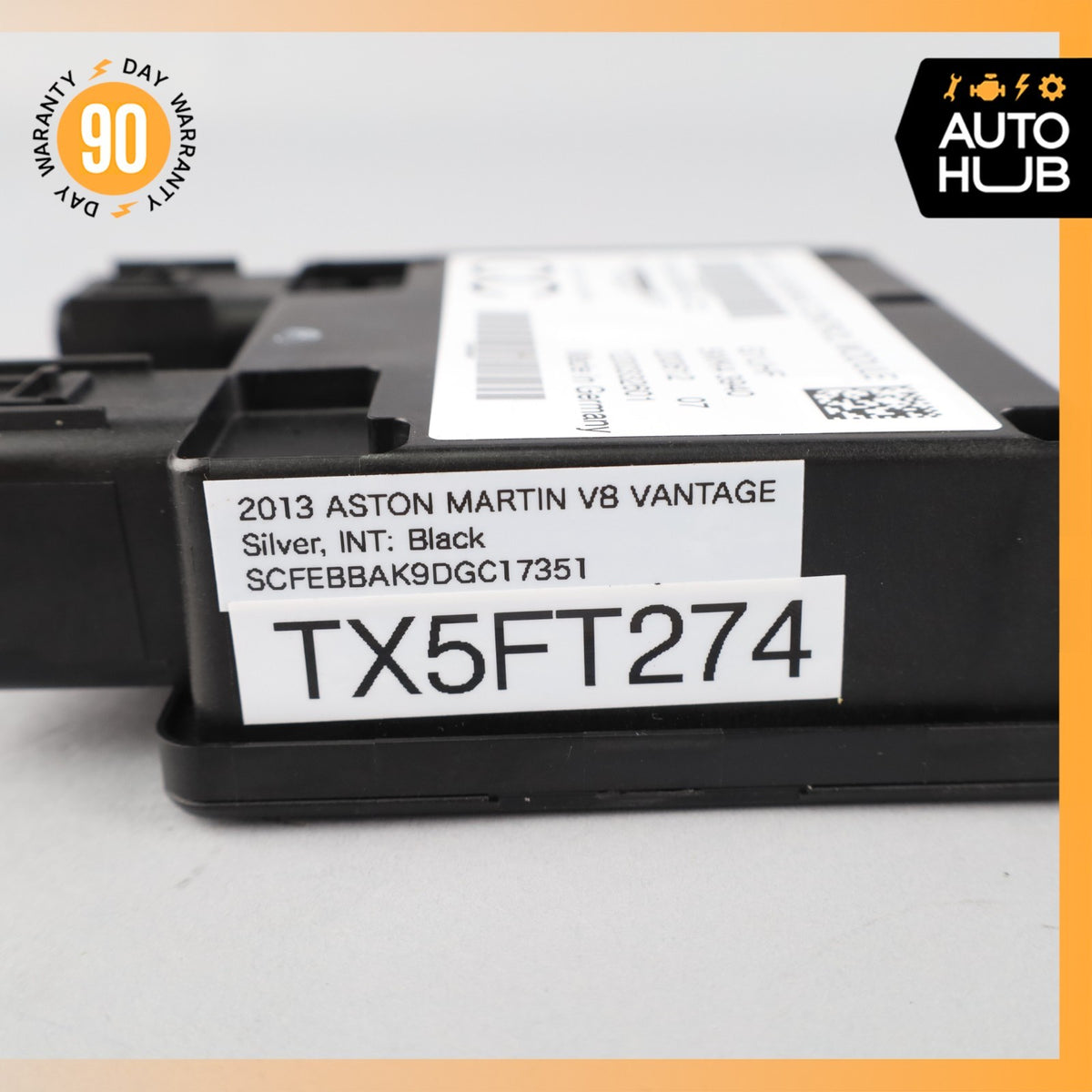 06-19 Aston Martin V8 Vantage DB9 Right Seat Weight Sensor Control Module OEM - photo 10