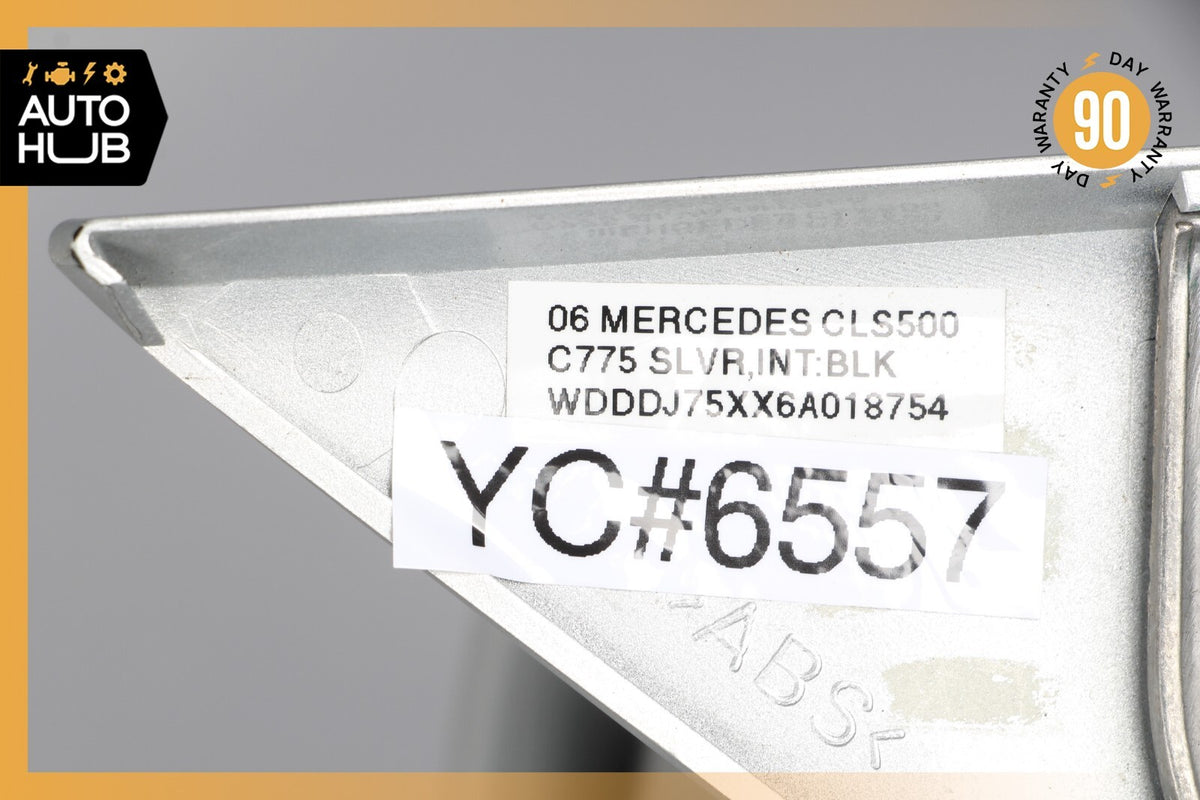 06-08 Mercedes W219 CLS500 CLS55 AMG Left Side Rear View Door Mirror Silver OEM - photo 12