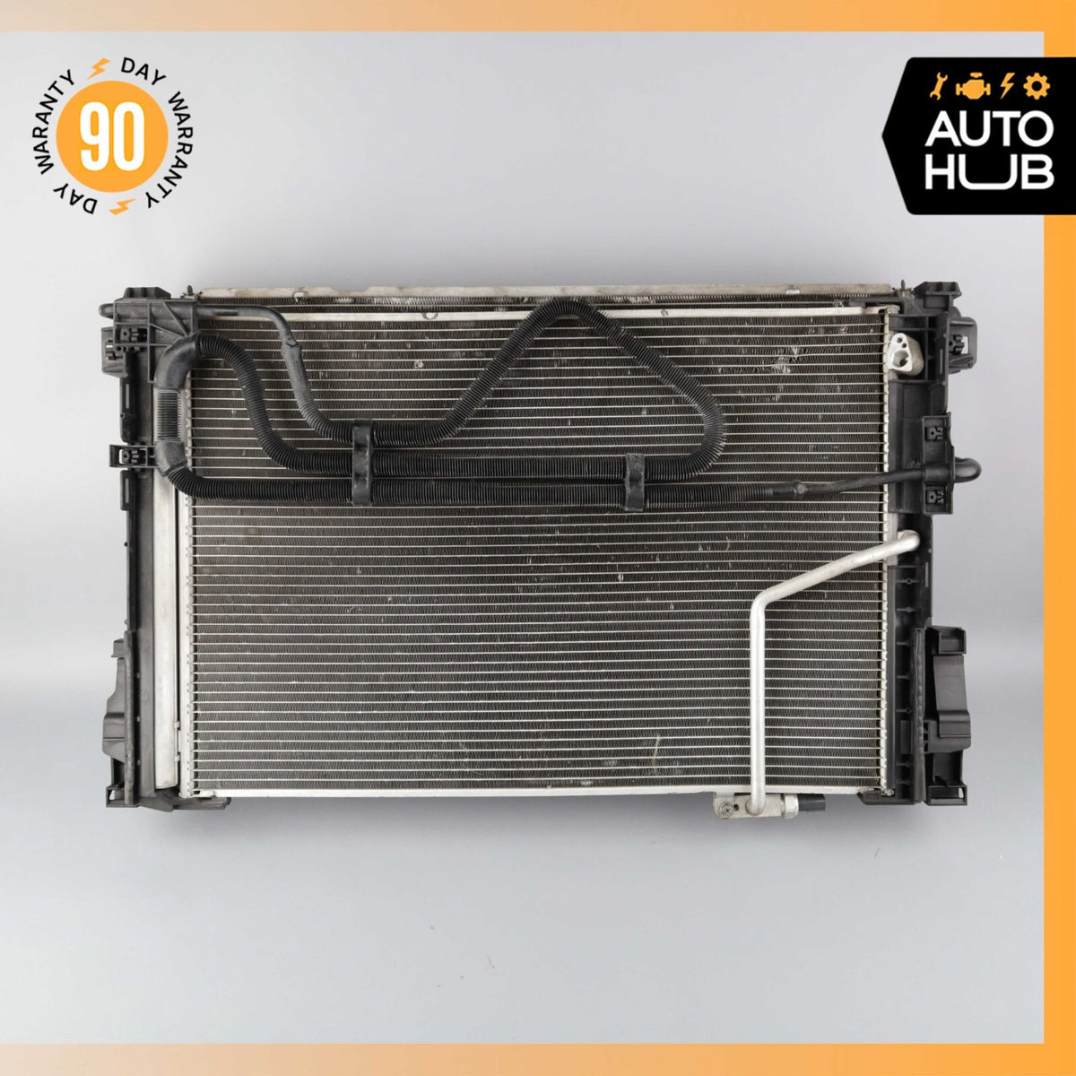 08-15 Mercedes R172 SLK250 C250 Engine Cooling Radiator AC Air A/C Condenser OEM - photo 2