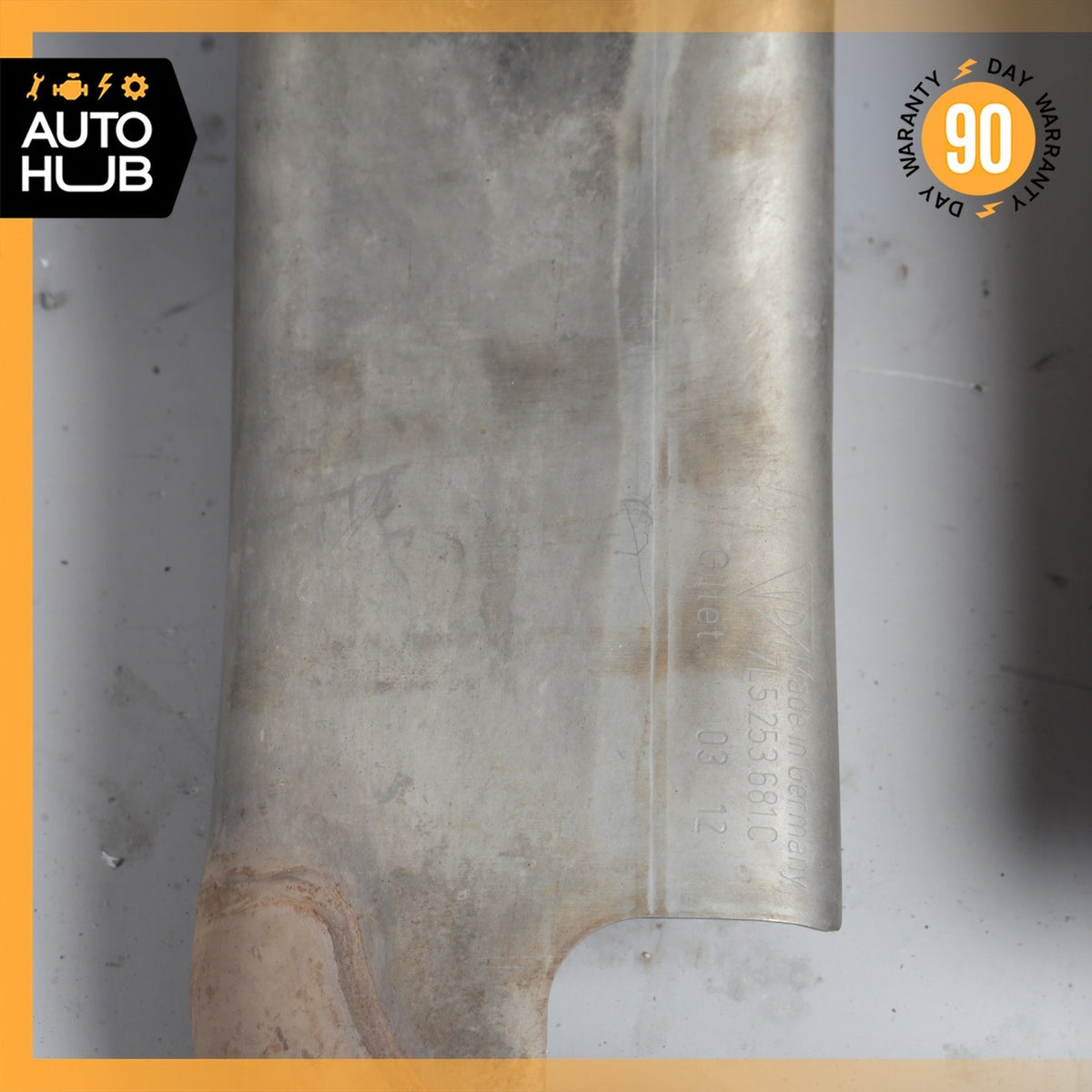 04-10 Porsche Cayenne 955 Rear Left & Right Exhaust Muffler Tip Set OEM - photo 10