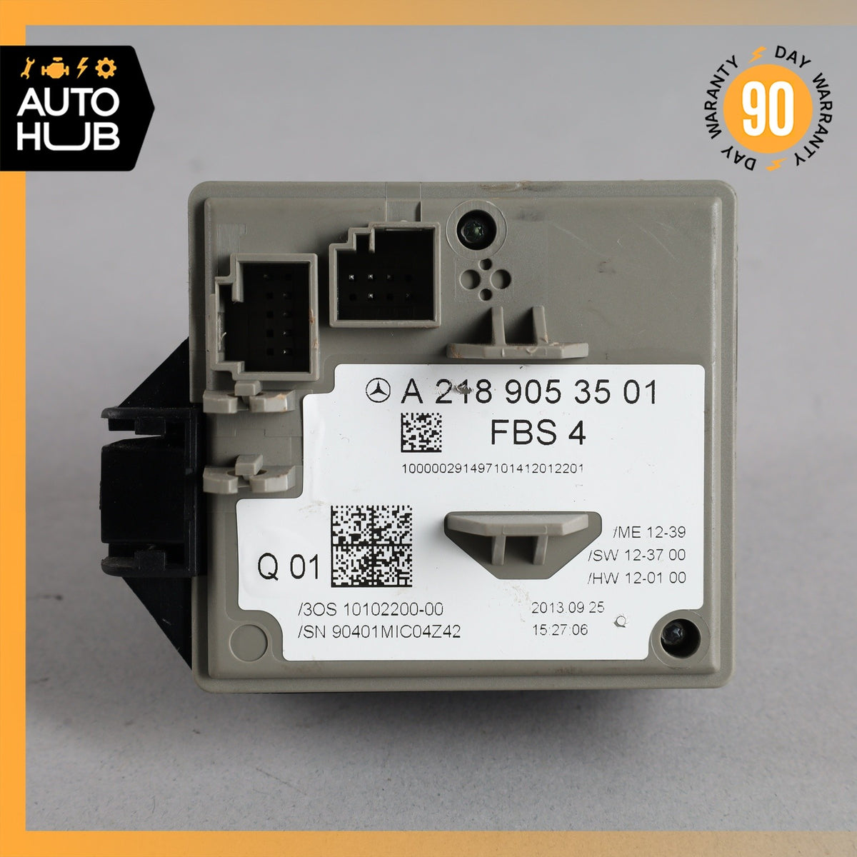 14-20 Mercedes W207 E350 E550 E400 E63 AMG Ignition Switch Module w/ Key OEM - photo 8