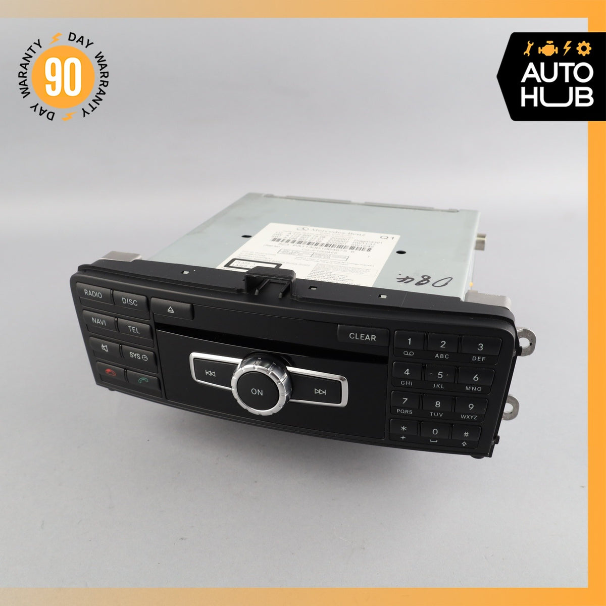 Mercedes R172 SLK250 SLK350 Navigation Command Head Unit DVD CD Audio OEM 71k - photo 2