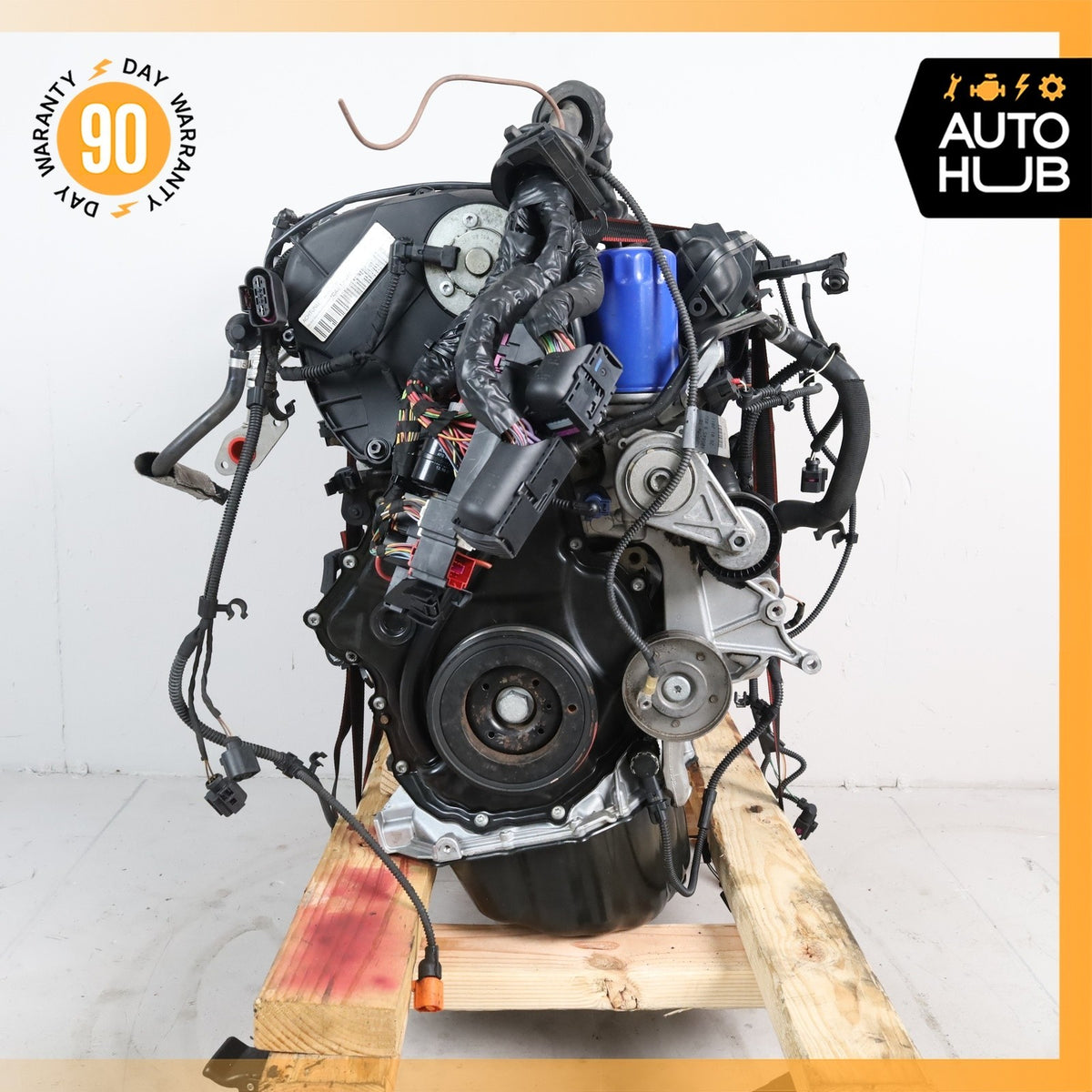 09-12 Audi B8 A5 A4 Q5 TT 2.0L L4 Engine Motor Assembly CAEB OEM 96k - photo 5