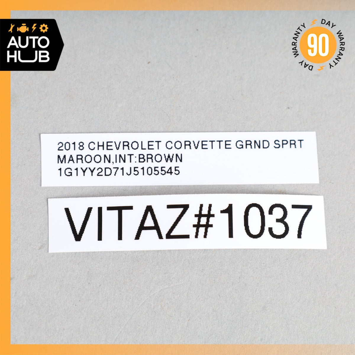 14-19 Chevrolet Corvette C7 Grandsport Left Driver Side Knee Panel Black OEM 7k - photo 17