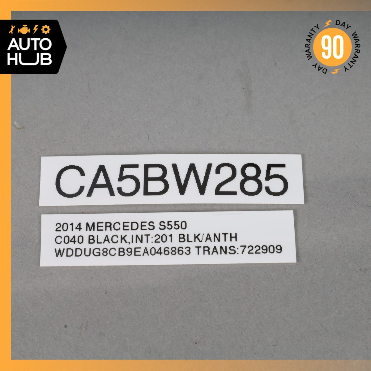 14-17 Mercedes W222 S550 S600 S550e Quarter Airbag Air Bag Rear Left Side OEM - photo 10