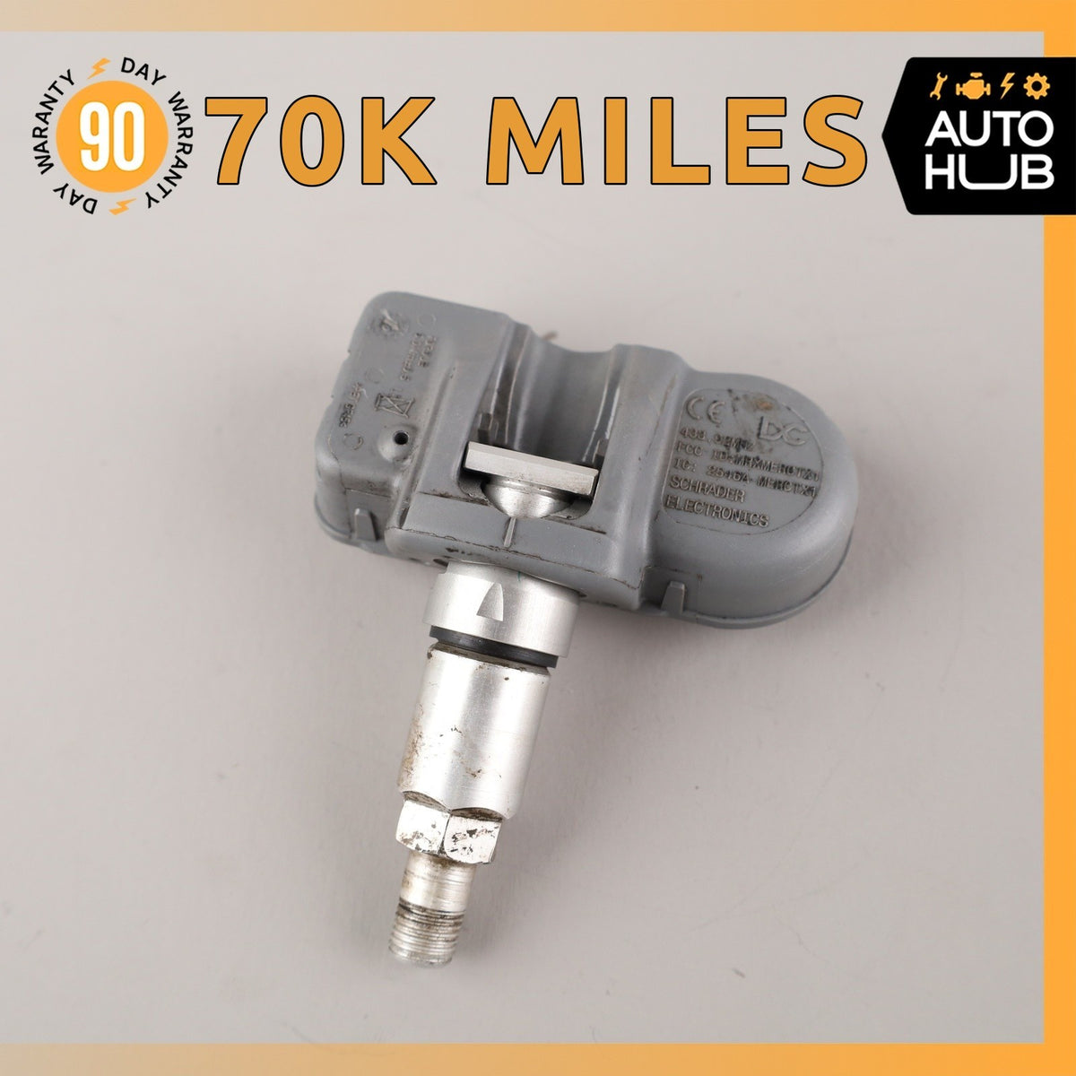 08-14 Mercedes W221 S550 C300 TPMS Tire Pressure Sensor 433.92 MHZ OEM - photo 1