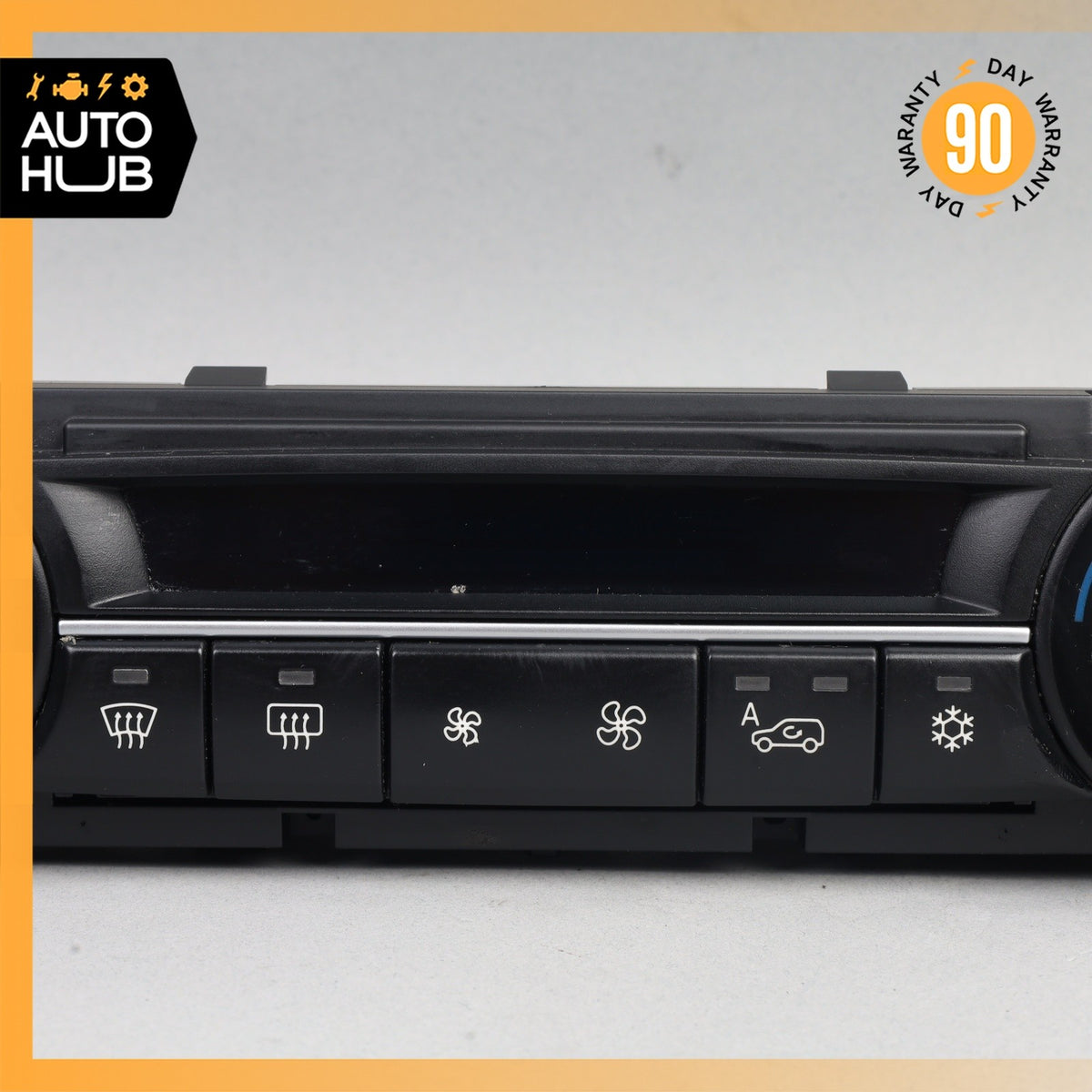 07-13 BMW E70 X5 Dashboard A/C Climate Control Switch Panel OEM - photo 3