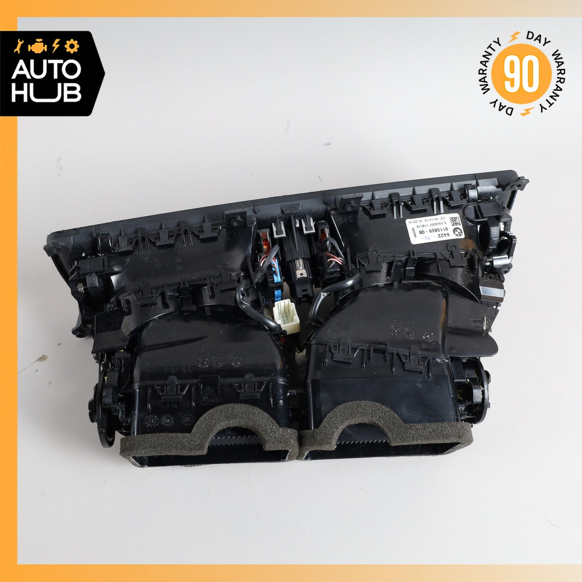 BMW F01 740i Dashboard Center A/C Air Vent Start Switch OEM - photo 12