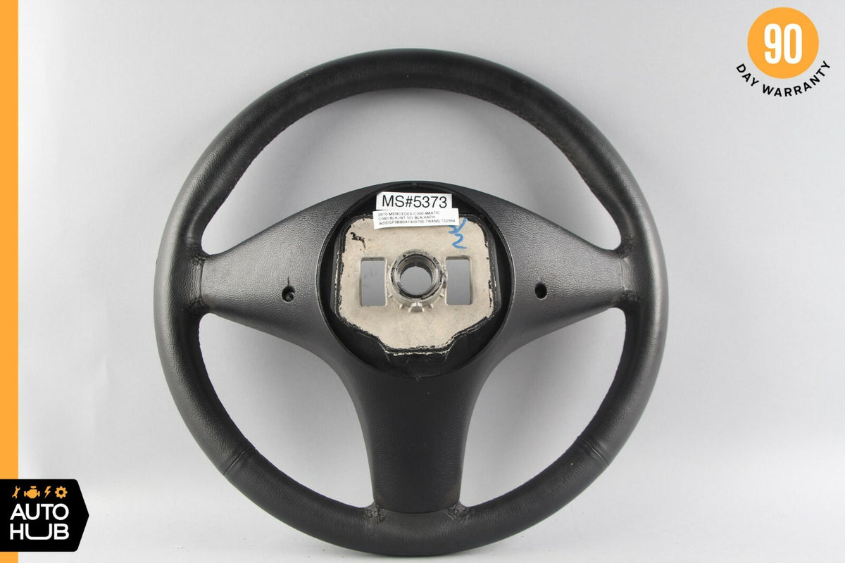 08-11 Mercedes W204 C250 C300 Driving Steering Wheel Black 2044600102 OEM - photo 9