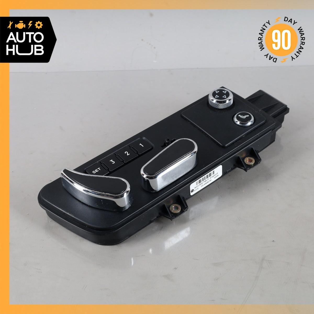 03-18 Bentley Continental GT GTC Front Right Seat Control Memory Switch OEM 87k - photo 5