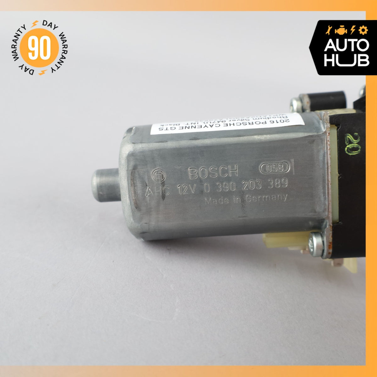 Porsche Cayenne 958 Front Seat Backrest Adjustment Motor 0390203389 OEM - photo 3