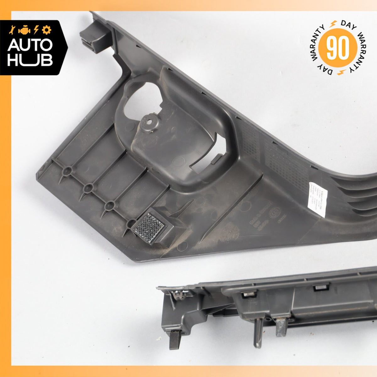 11-18 Porsche Cayenne 958 Turbo S Front Left & Right Side Sill Plate OEM - photo 9