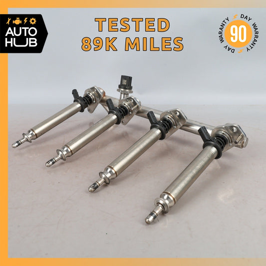 15-23 Mercedes W213 E300 C300 M274 Fuel Rail Line w/ Injectors 2740703800 OEM - photo 1