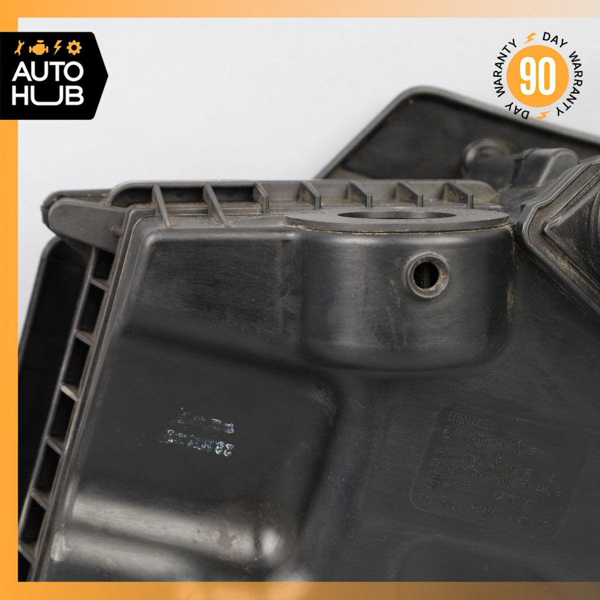03-13 Bentley Continental GT Right Side Air Intake Cleaner Box OEM - photo 14