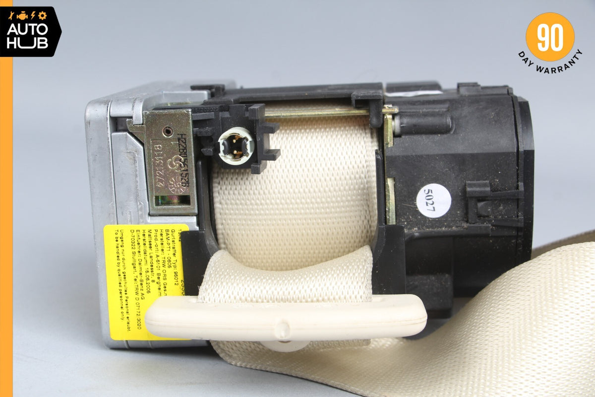 03-06 Mercedes R230 SL500 SL55 AMG Right Side Seatbelt Seat Belt Retractor OEM - photo 6
