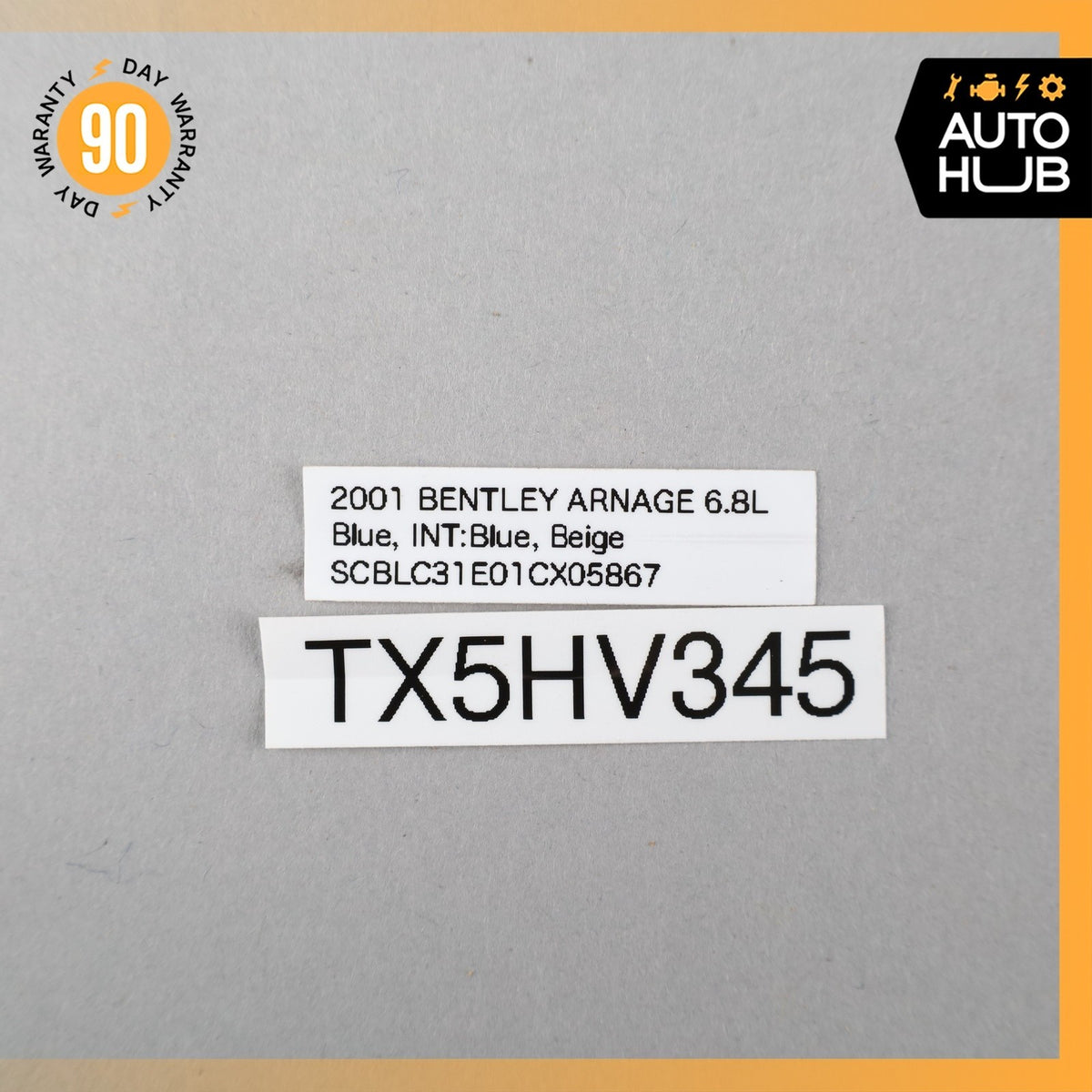 99-02 Bentley Arnage / Rolls Royce Silver Seraph Rear Trunk Lid Cover Panel OEM - photo 16