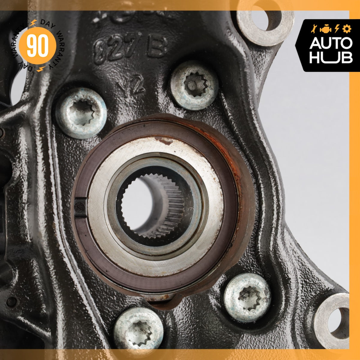 03-07 Bentley Continental GT Coupe Front Right Side Spindle Knuckle Hub OEM 65k - photo 12
