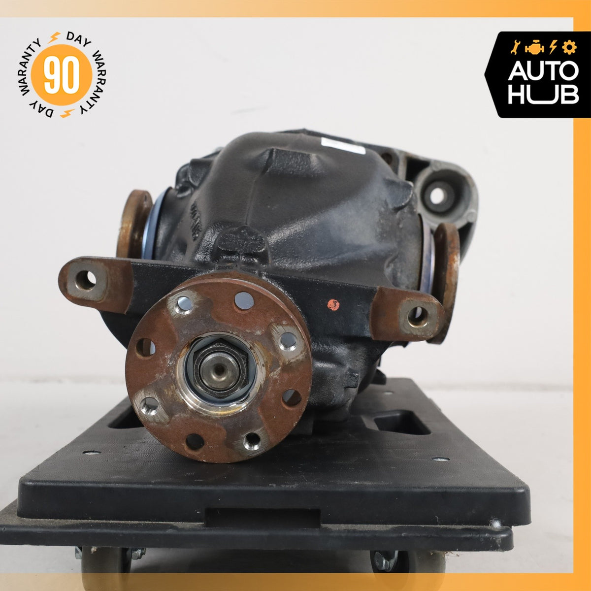 07-13 BMW E88 128i 328i RWD A/T Rear Differential Diff Axle Carrier 3.73 OEM - photo 12