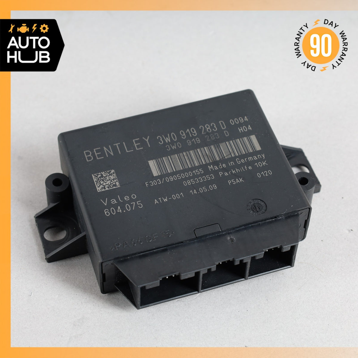09-11 Bentley Continental GTC GT Park Parking Assist Control Module OEM - photo 1