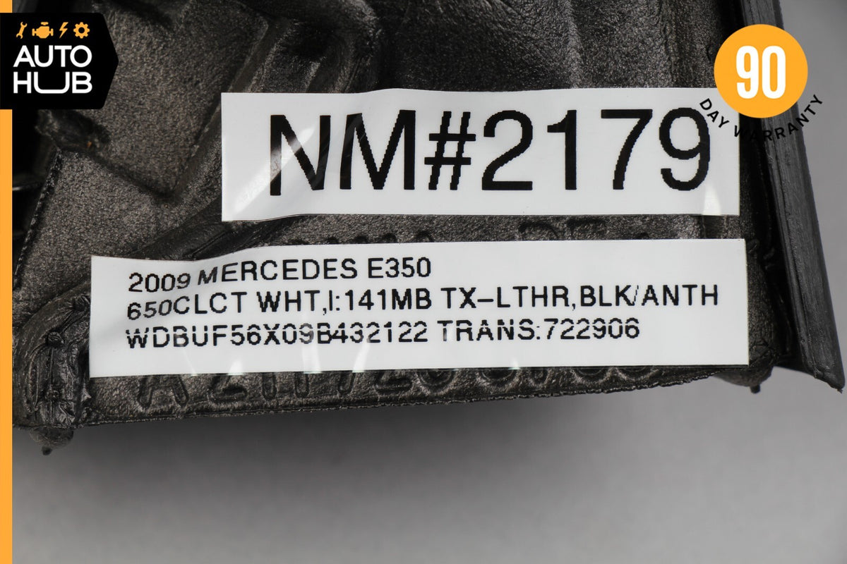 07-09 Mercedes W211 E350 E63 AMG Front Left Tweeter Speaker Cover Black OEM - photo 10
