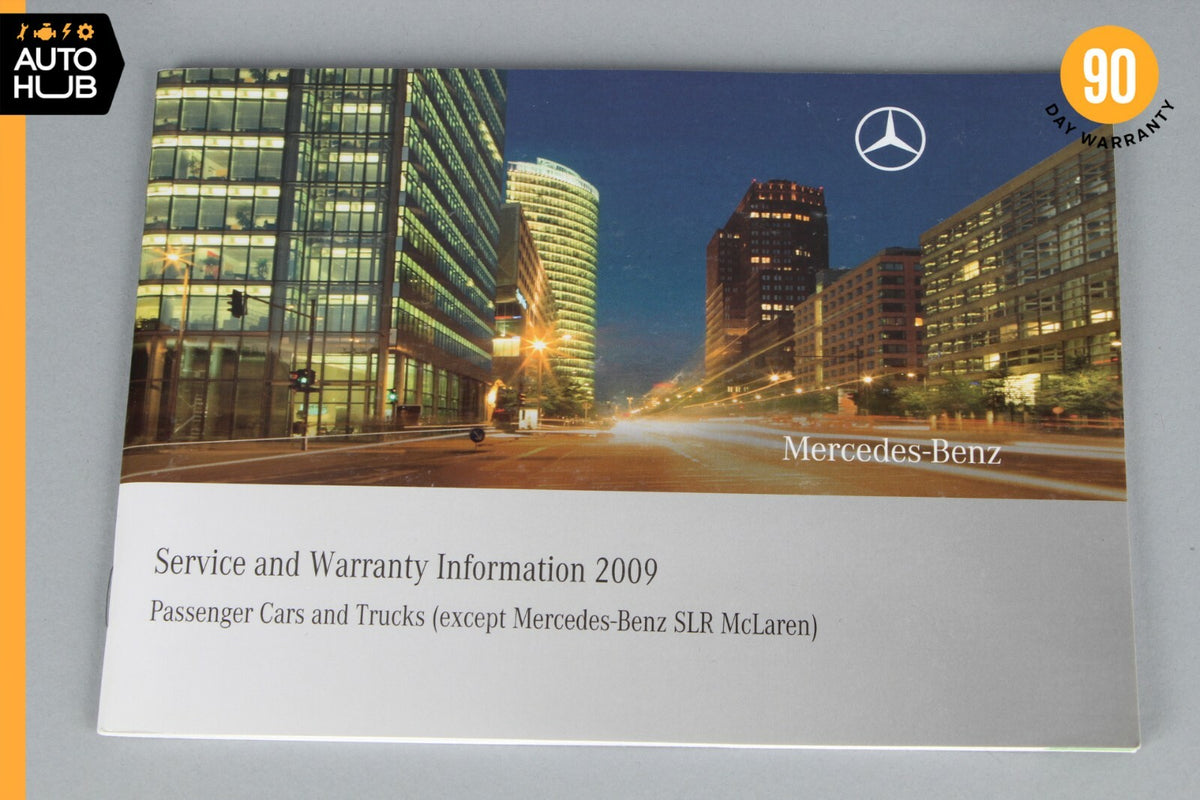 2009 Mercedes-Benz X164 GL350 Owner's Manual Book Set OEM - photo 6