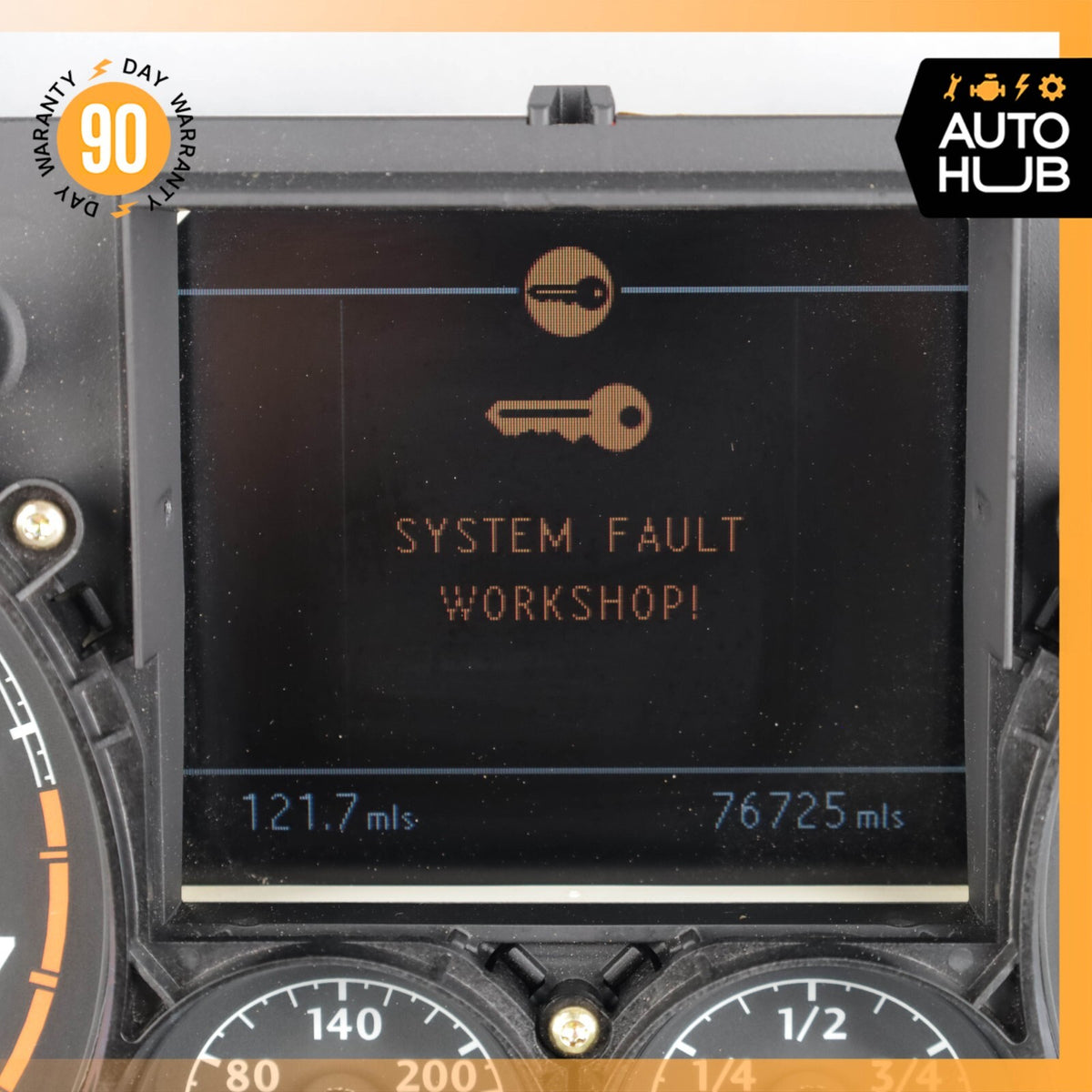 06-07 Bentley Continental Flying Spur Instrument Cluster Speedometer OEM 76k - photo 2