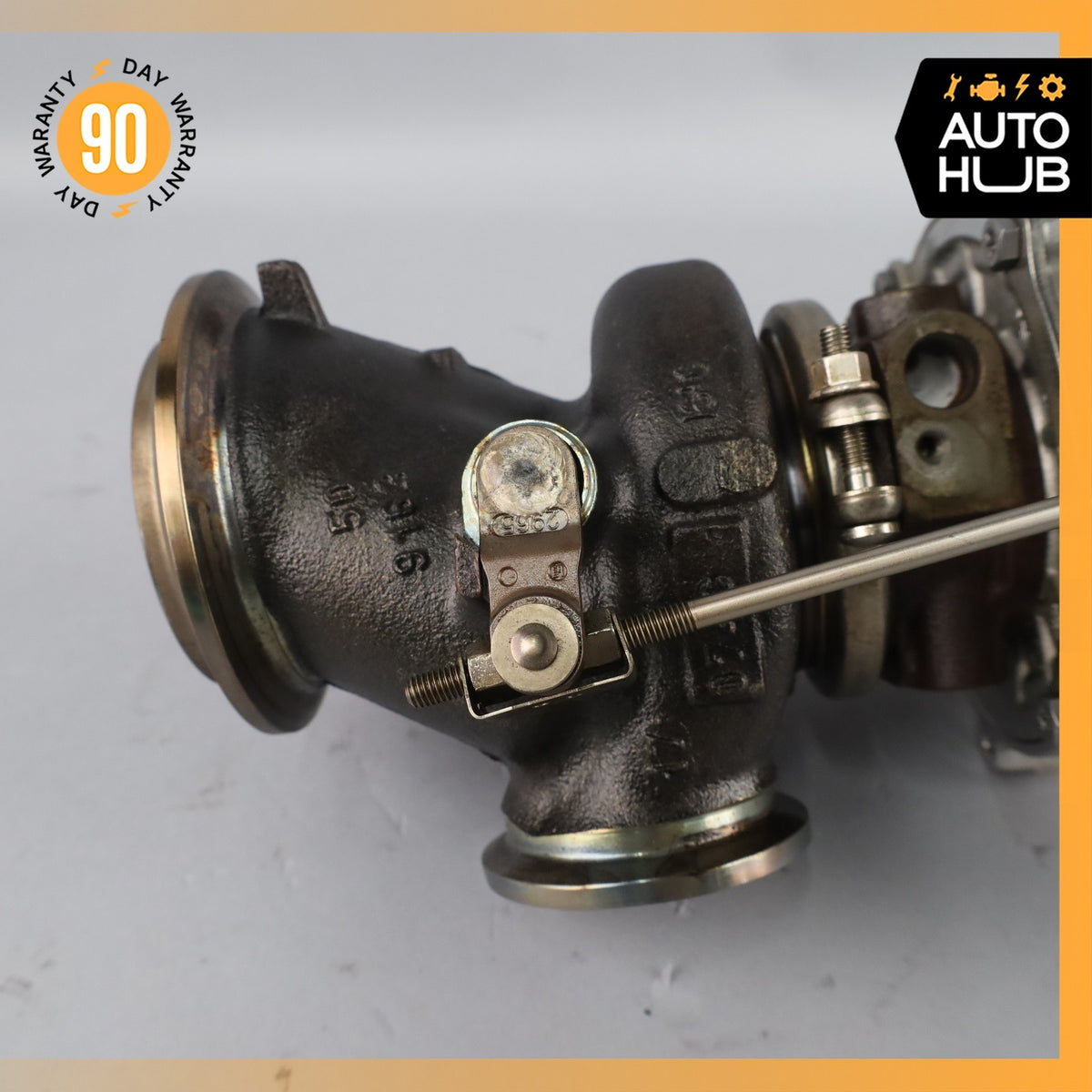 15-23 Mercedes W205 C63 GLC63 AMG M177 / DB11 Vantage V8 Turbocharger OEM 39k - photo 14