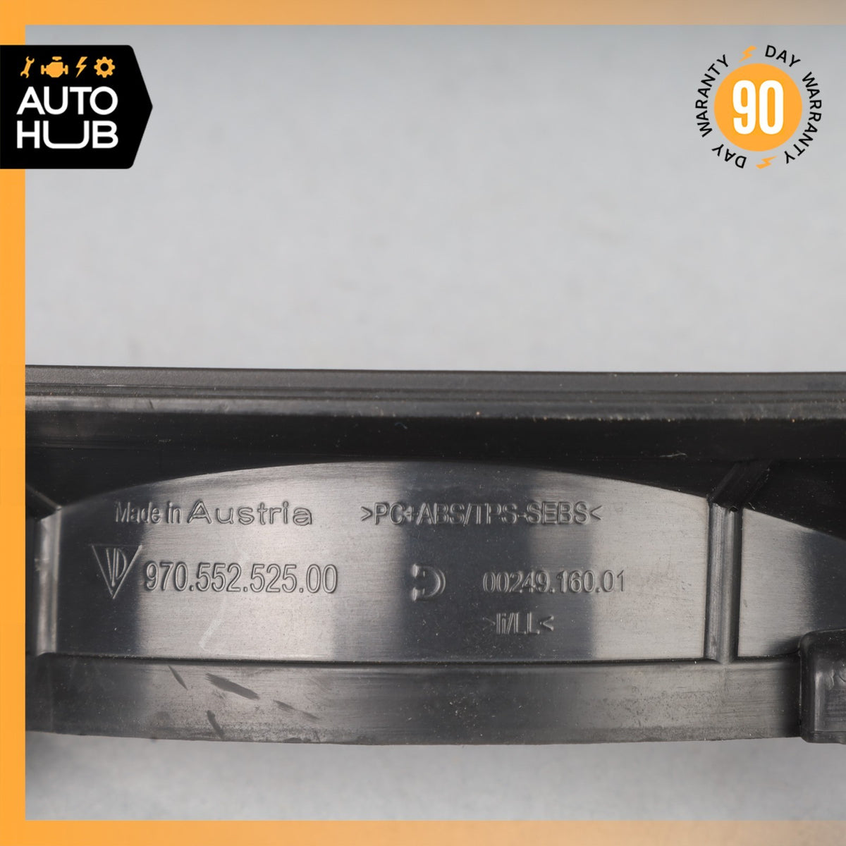 Porsche Panamera 970 Left & Right Dash Speedometer Cluster Cover Bezel Set OEM - photo 10