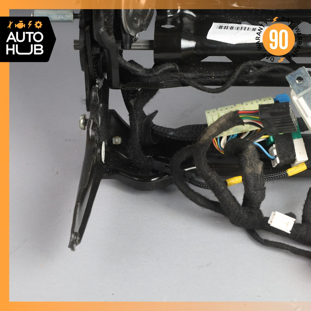 08-19 Maserati GranTurismo S M145 Front Right Seat Back Frame w/Motors OEM - photo 7