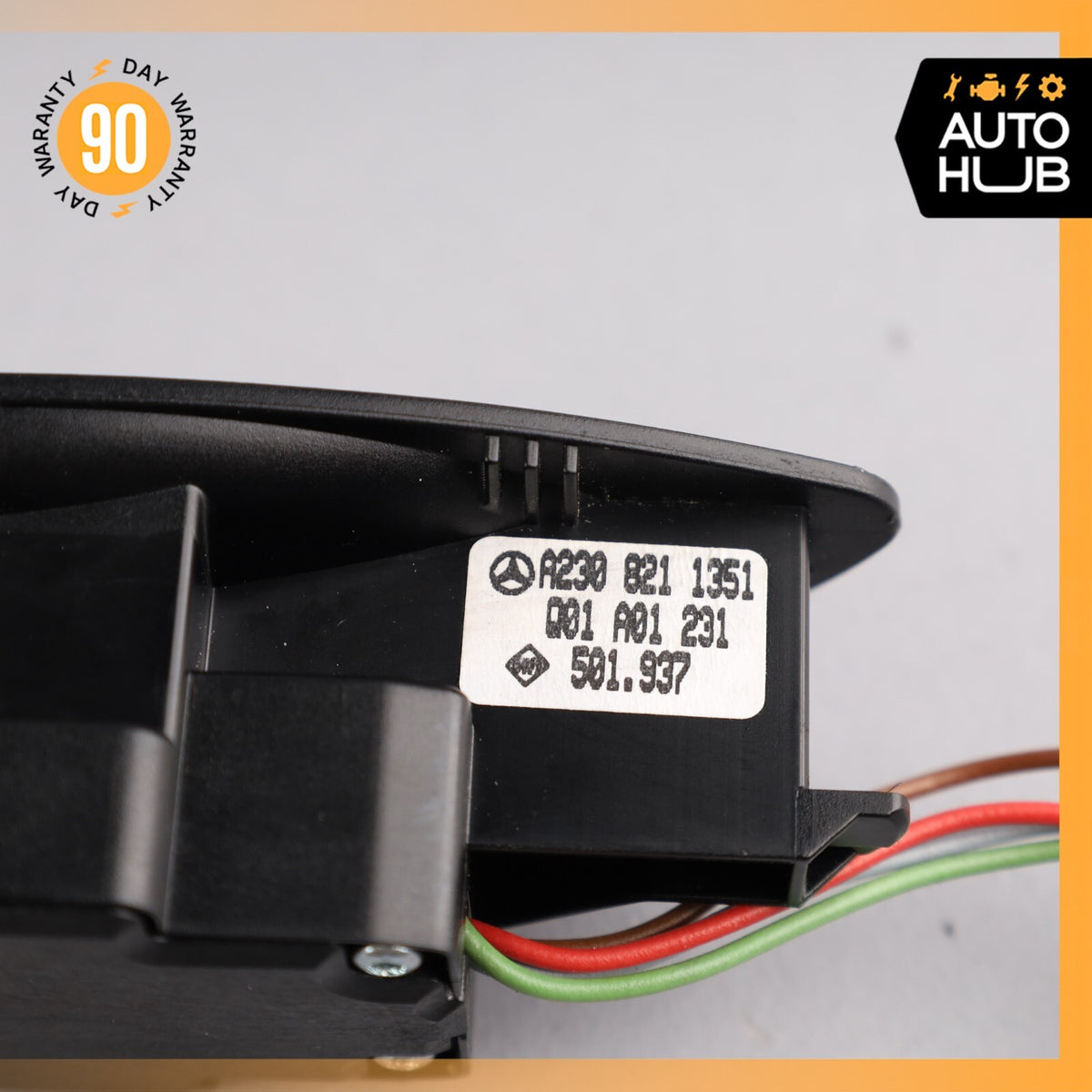 03-12 Mercedes R230 SL550 SL55 Master Window Switch Control Left Driver OEM 78k - photo 13