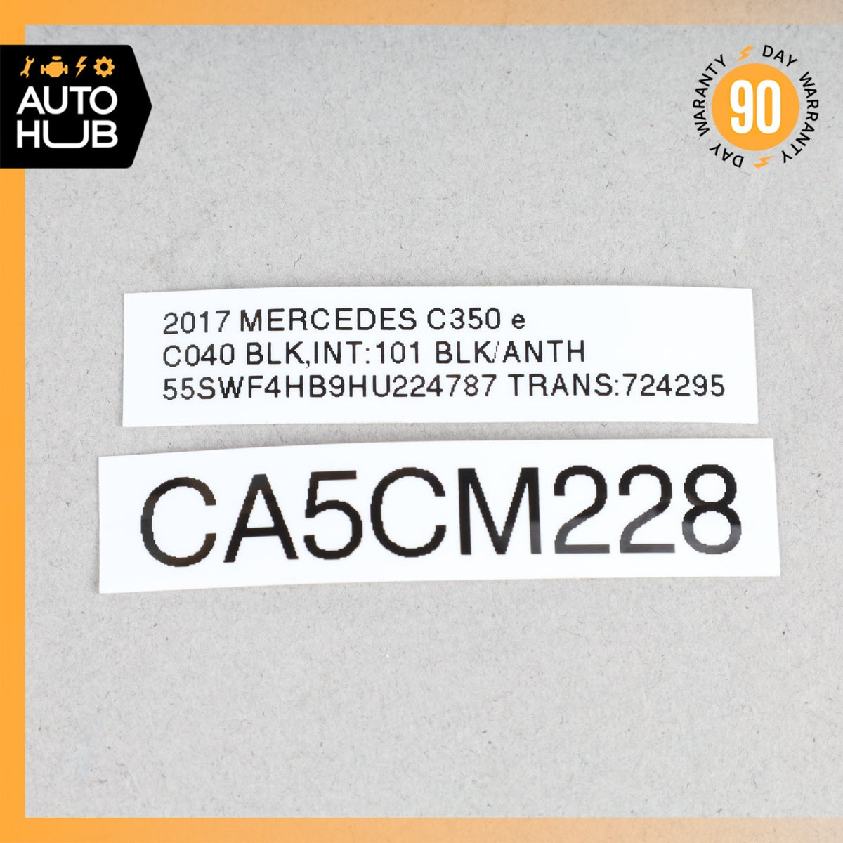 Mercedes W205 C350e Front Left Driver Side Door Seat Heated Switch OEM - photo 8