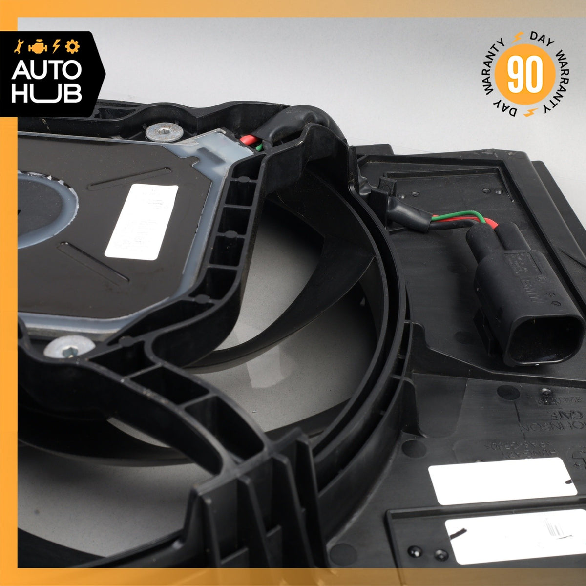14-21 BMW i3 I01 BEV Engine Motor Cooling Radiator Fan Assembly 8642143 OEM 58k - photo 15