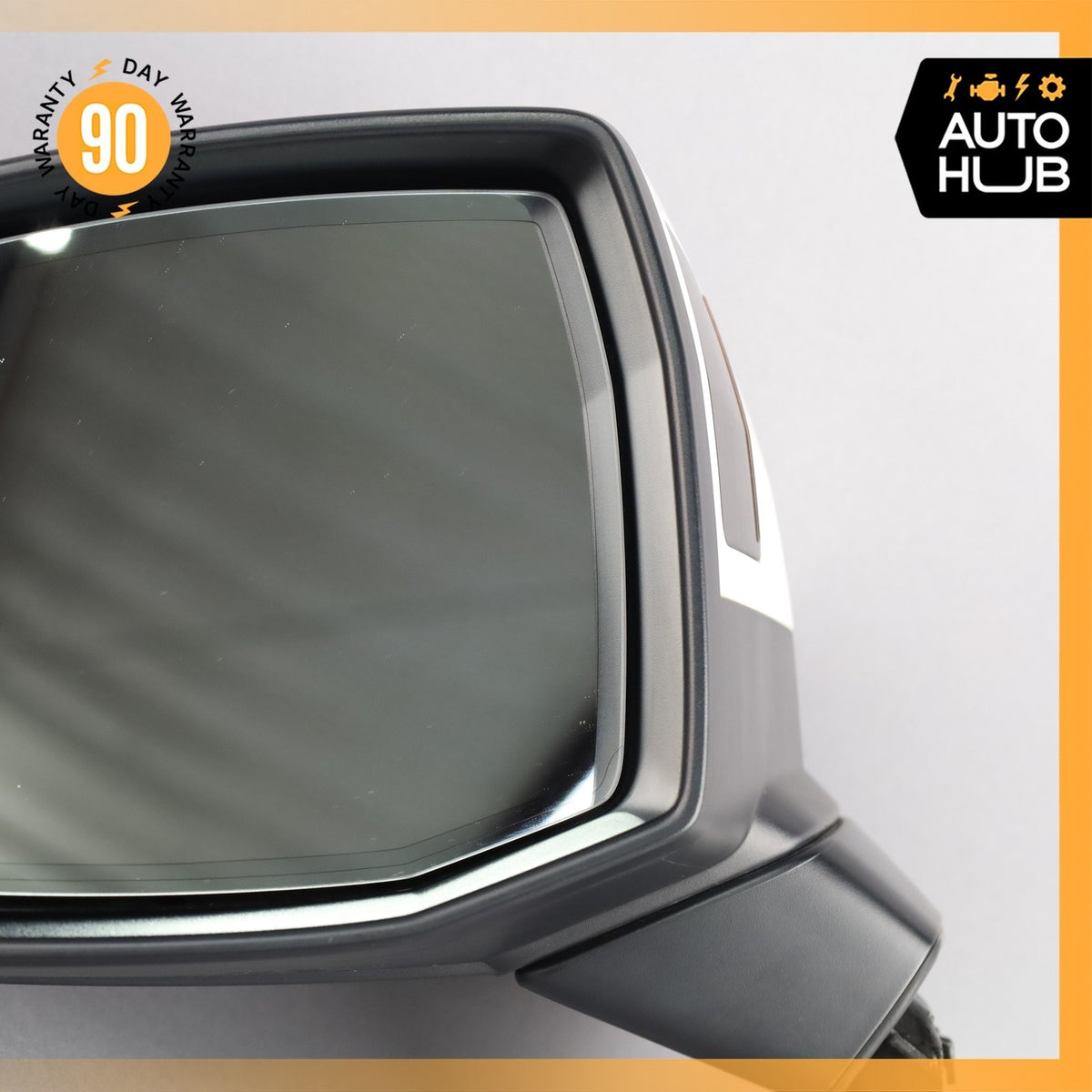 18-25 Audi FY Q5 Left Side Rear View Door Mirror Assembly w/ Blind Spot OEM - photo 6
