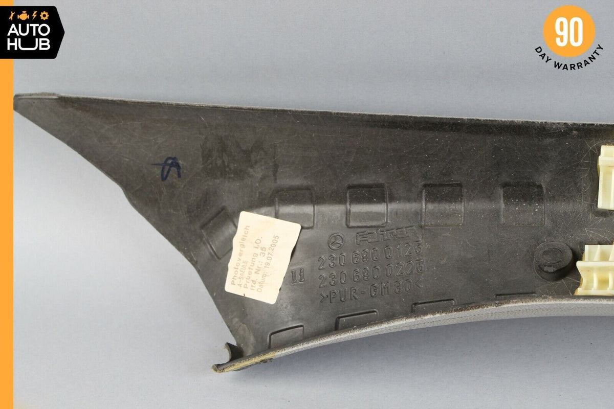 03-06 Mercedes R230 SL500 SL55 Front Left Side Interior Trim Panel A Pillar OEM - photo 10