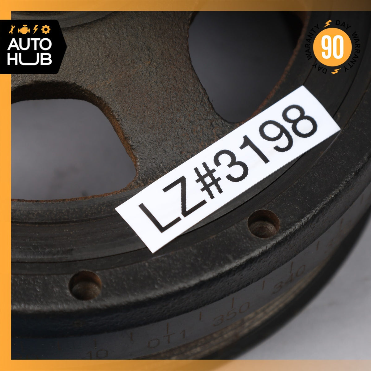 98-07 Mercedes R129 SL500 E430 Engine Motor Crankshaft Pulley Vibration Damper - photo 14