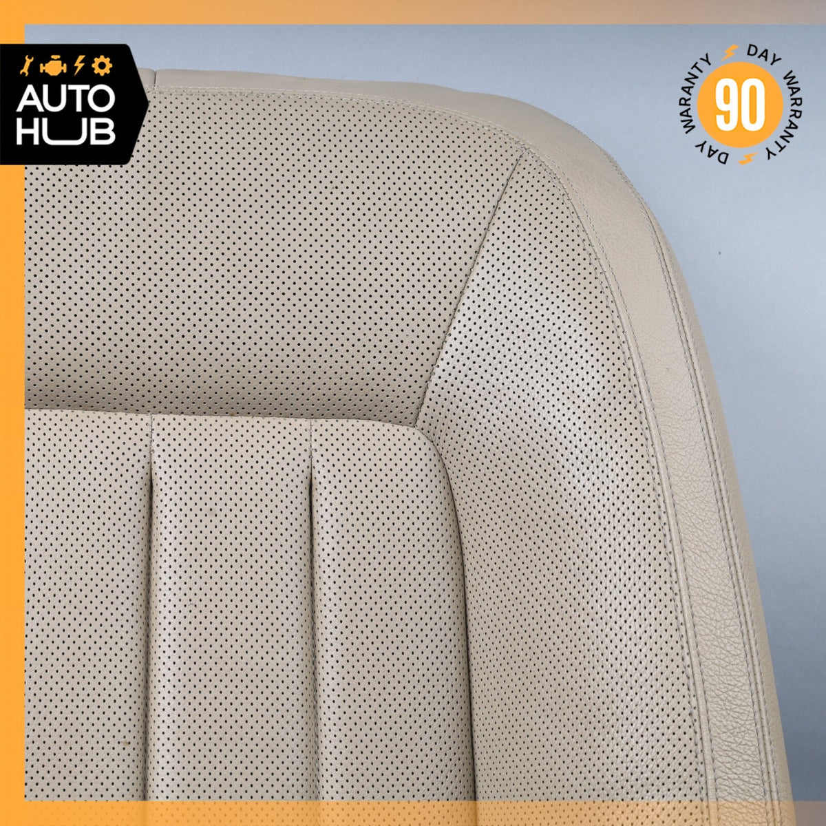 12-14 Mercedes W218 CLS550 Top Upper Seat Cushion Front Right Side Beige OEM - photo 7