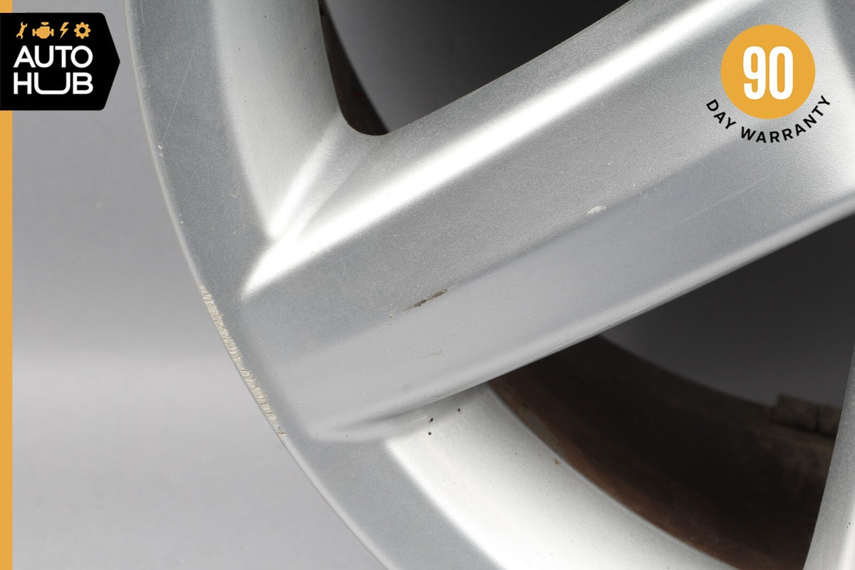 Mercedes R230 SL500 SL600 8.5 X R17 17" Wheel Rim Silver 2304010902 OEM - photo 8