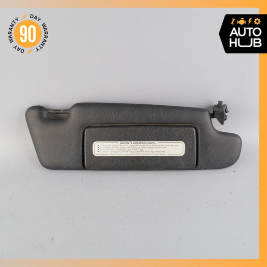 90-02 Mercedes R129 SL500 500SL 300SL Right Side Sun Visor Sunvisor Black OEM - photo 1
