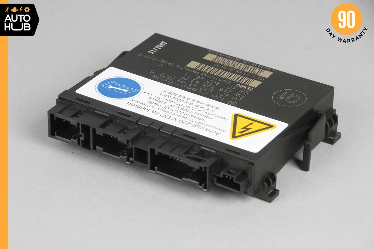 07-10 Mercedes W221 CL63 AMG Front Left or Right Seat Contour Control Module - photo 2
