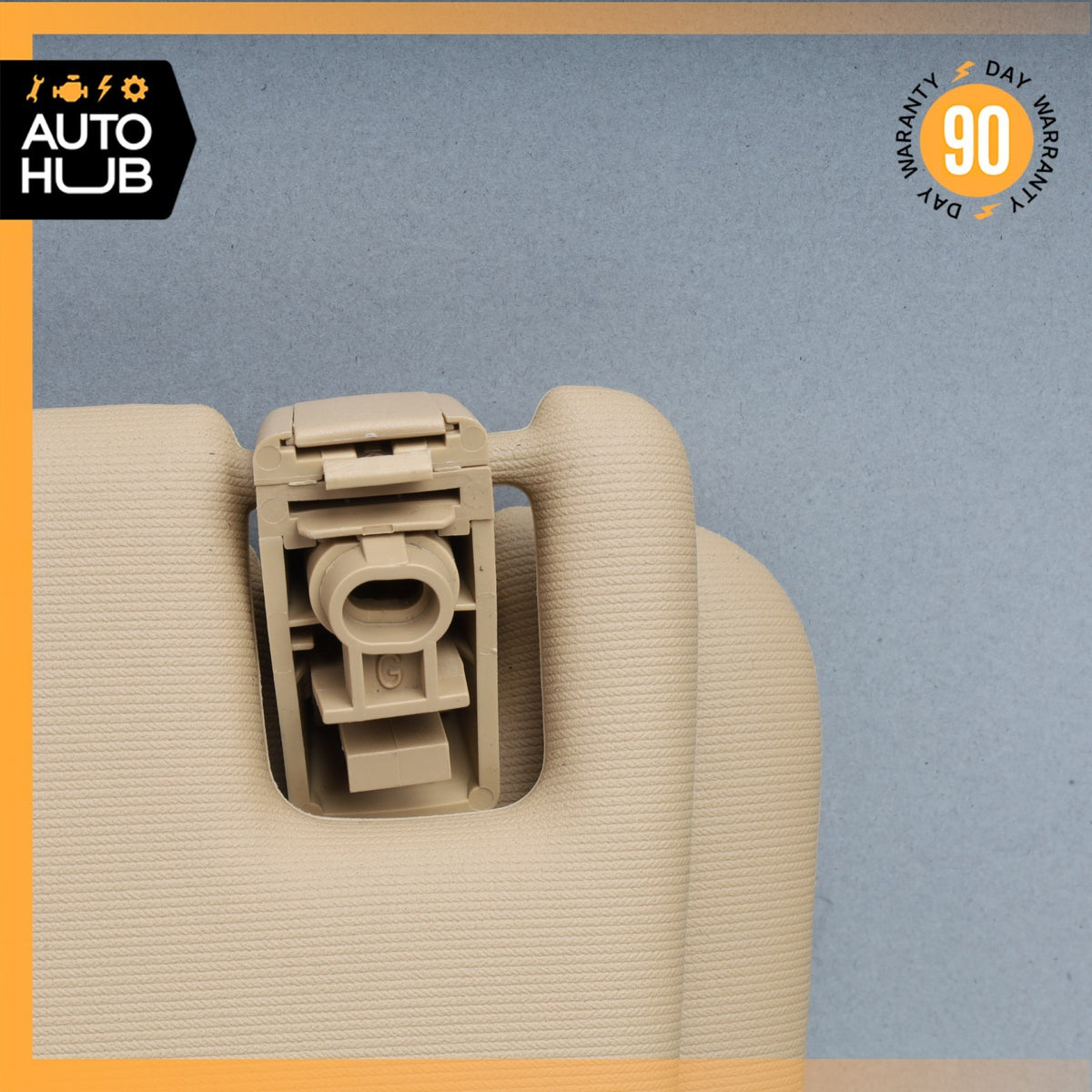 15-18 Porsche Cayenne 958 Sun Visor Sunvisor Front Left Luxor Beige OEM - photo 8