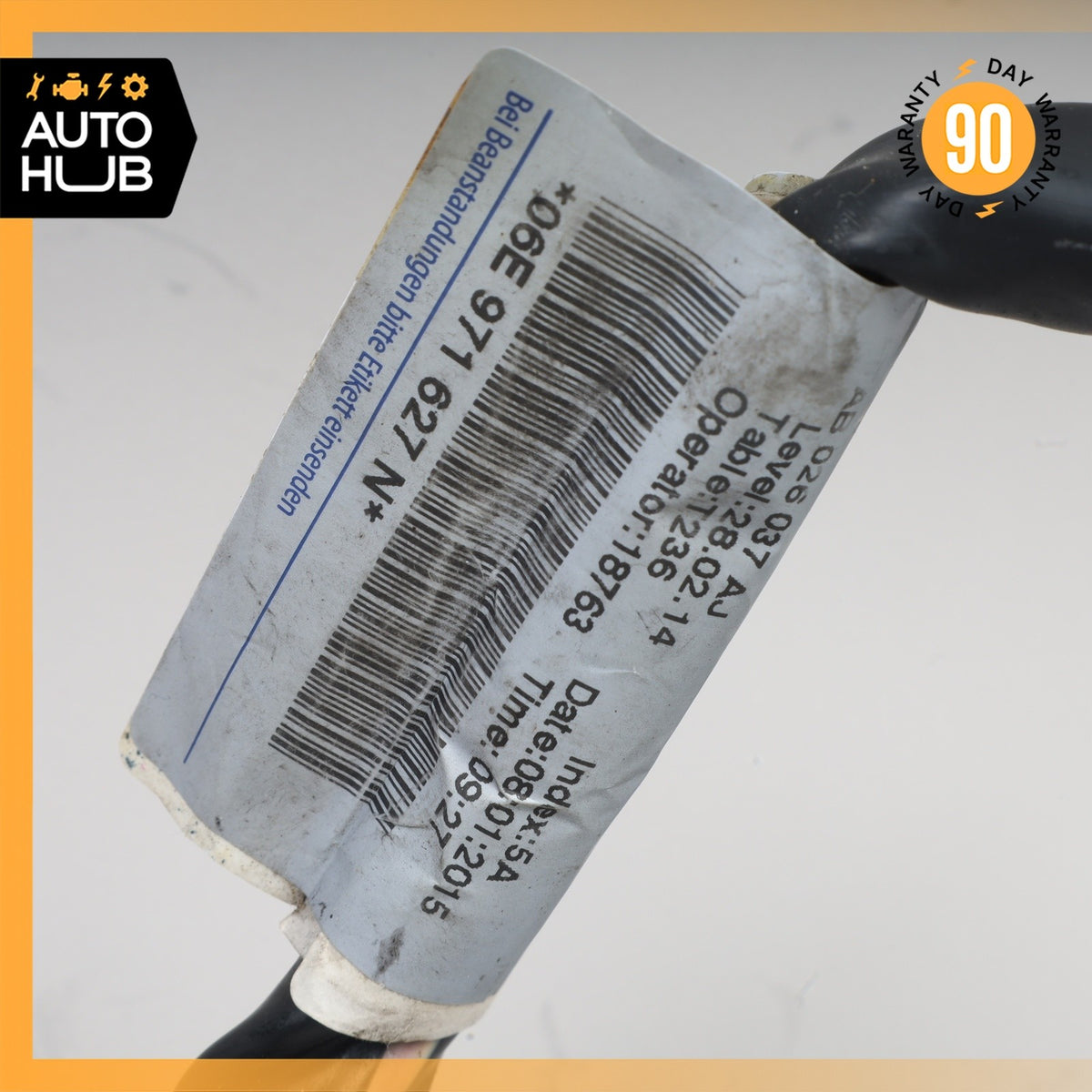 11-18 Porsche Cayenne 958 E-Hybrid Engine Motor Right Wiring Cable Harness OEM - photo 5