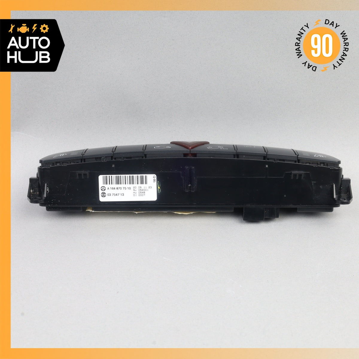 06-12 Mercedes W164 ML350 GL450 Dash Hazard Heated Seats ESP Control Panel OEM - photo 5