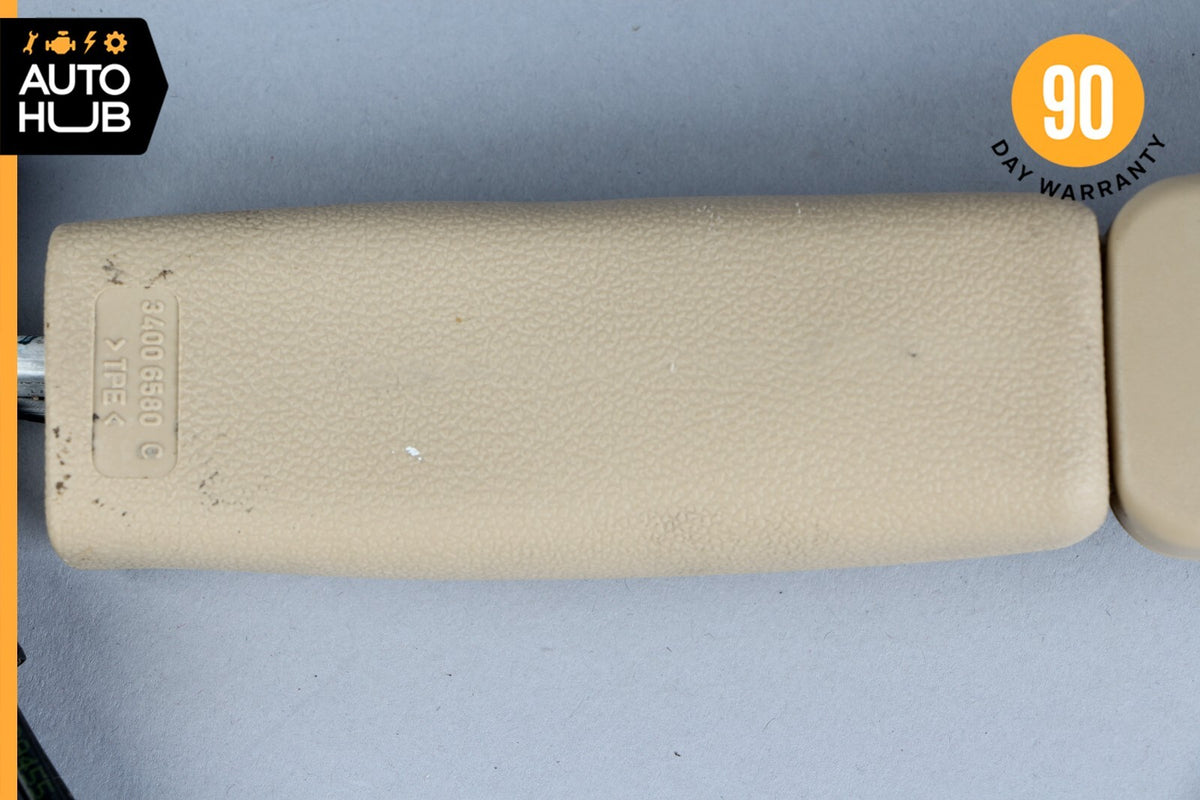 07-14 Mercedes W221 S400 CL550 Front Right Passenger Seat Belt Buckle Beige OEM - photo 9