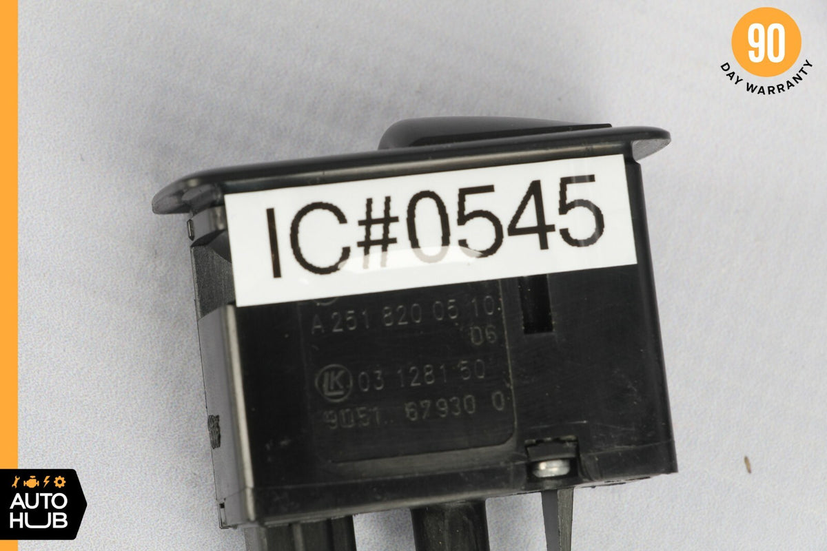 06-13 Mercedes W251 R350 GL550 ML550 Window Regulator Control Switch 2518200510 - photo 8