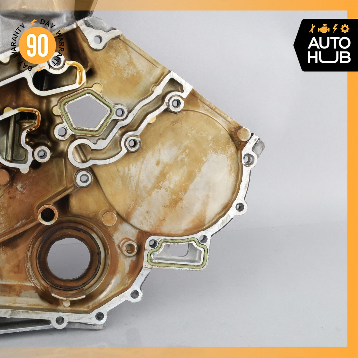 01-14 Mercedes W216 CL600 S600 V12 Engine Timing Chain Case Cover 1370150002 OEM - photo 12