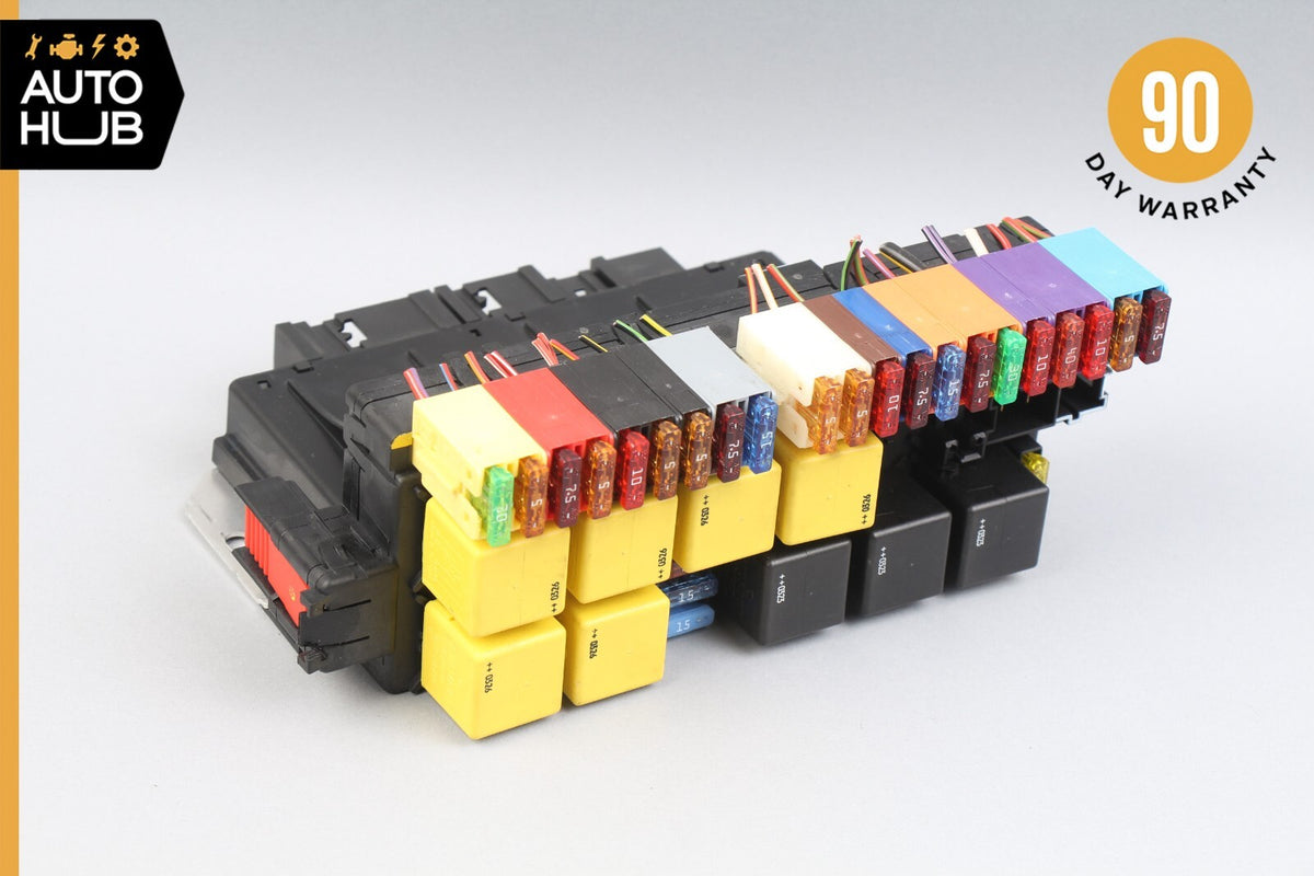 03-12 Mercedes R230 SL500 SL55 Front Left SAM Fuse Box Control Module OEM - photo 2